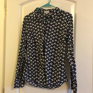 Crown & Ivy button down top.